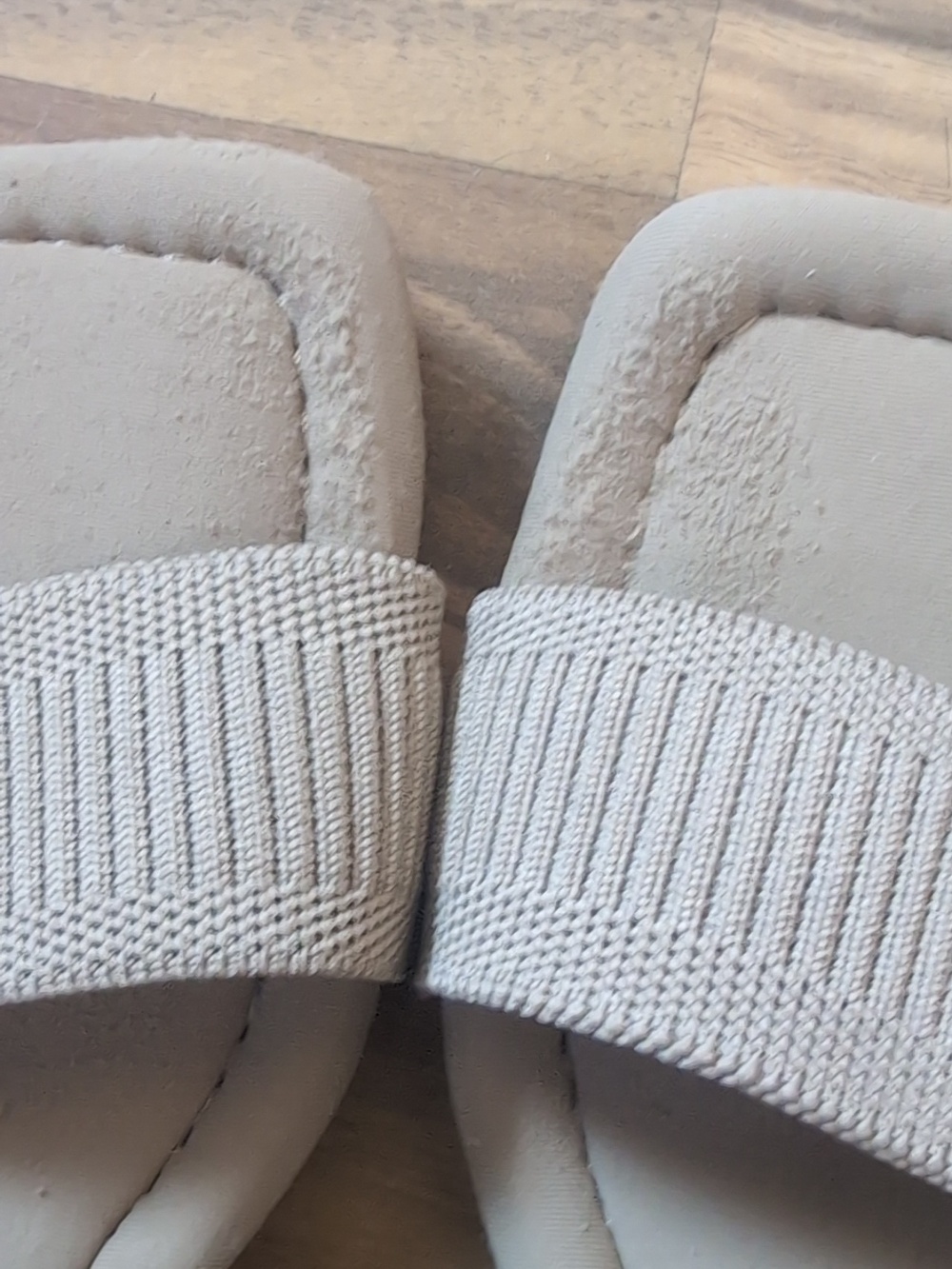 Anne Klein Beige Double-Strap Kitten Heel Mules - Picture 7 of 10